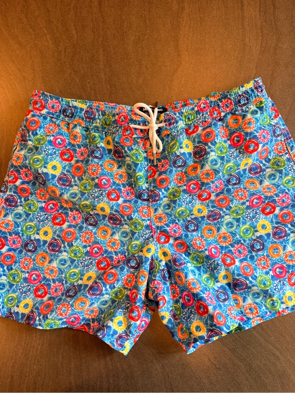 Jared Lang Multicolor Tie-Dye Swim Shorts